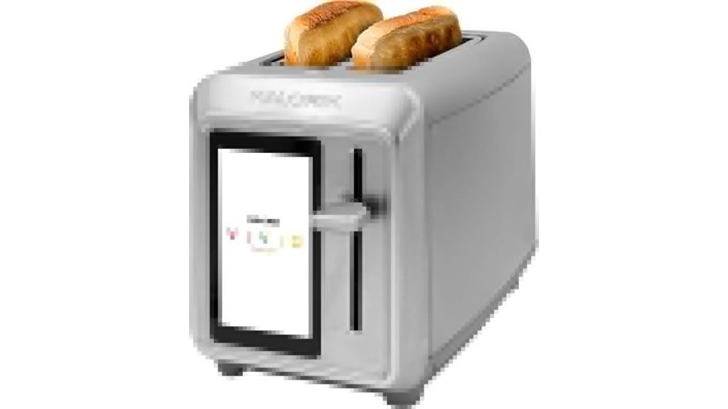 stylish two slice toaster