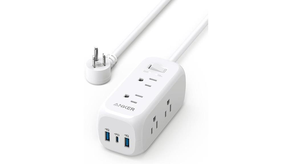 surge protector with outlets