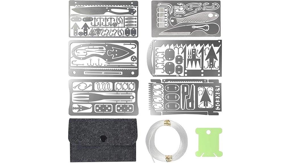 survival multitool camping kit