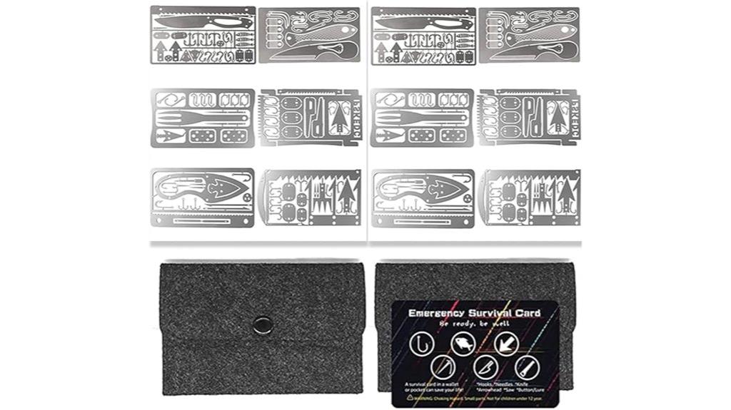 survival multitool card kit