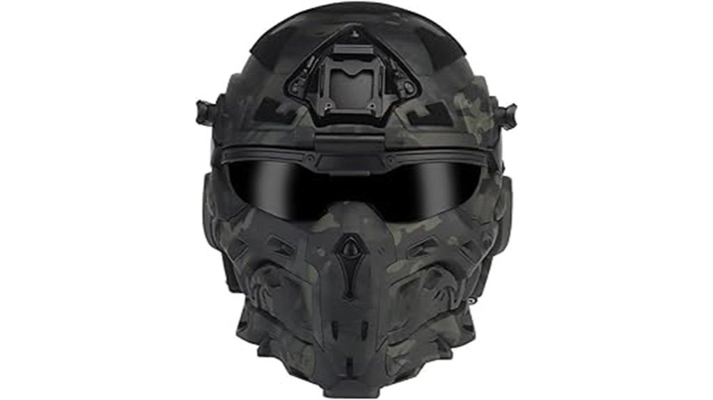 tactical helmet with communication