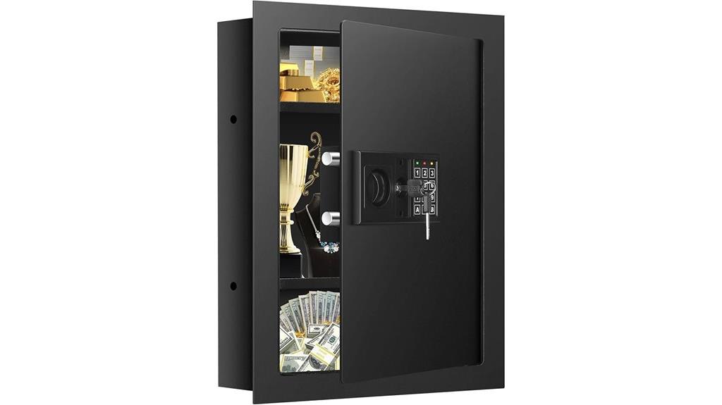 tall fireproof wall safe