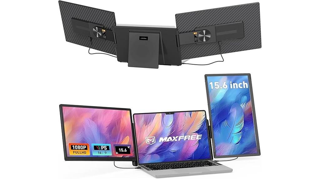 triple monitor laptop extender