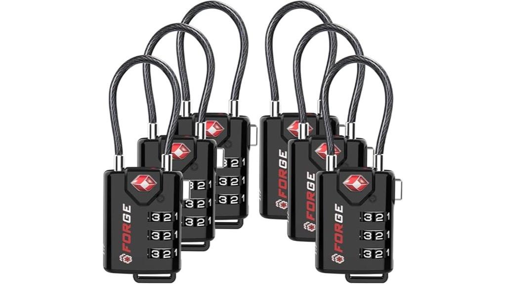 tsa approved cable locks