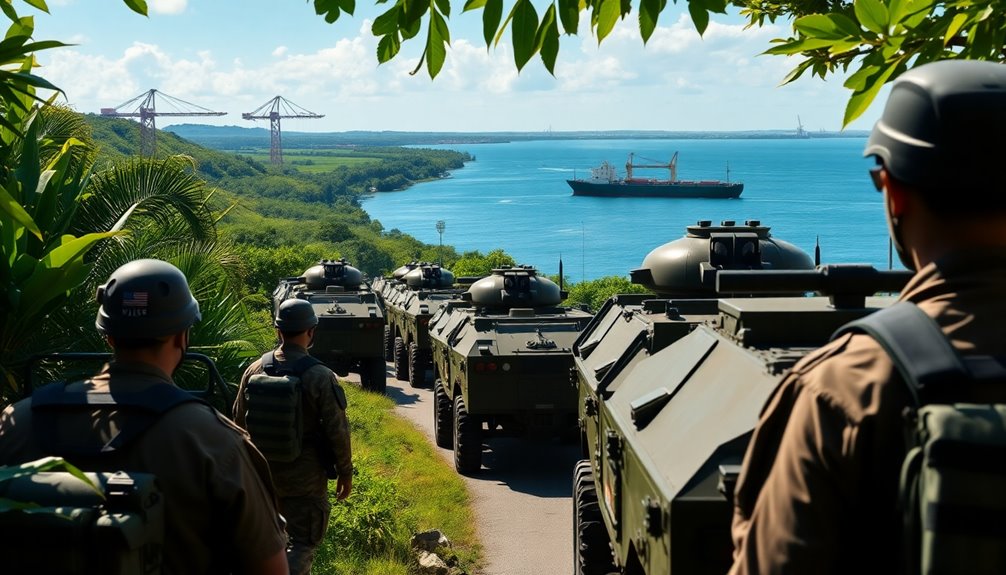 u s enhances panama canal defenses