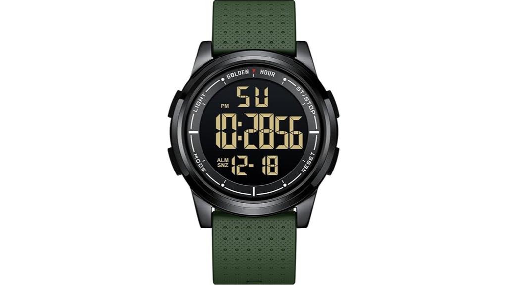 ultra thin waterproof sports watch