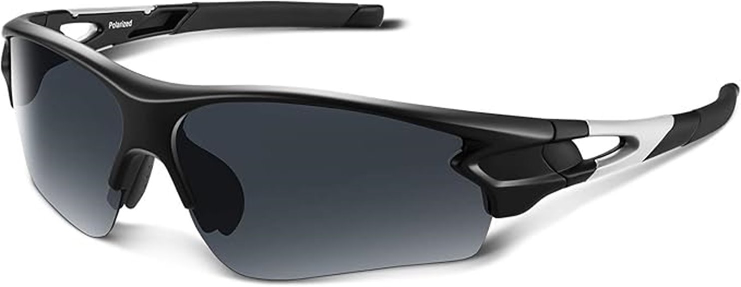 unisex polarized sports eyewear