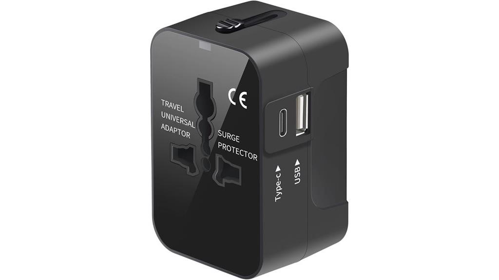 universal travel adapter ports