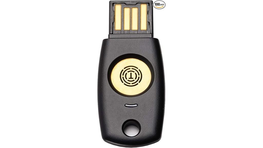 usb a fido2 security key