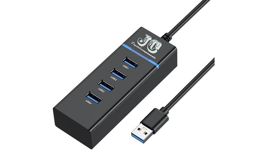 usb hub with long cable