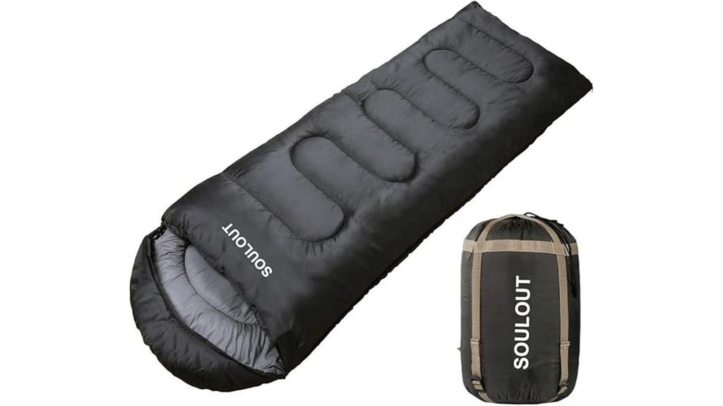 versatile lightweight seasonal sleeping bag