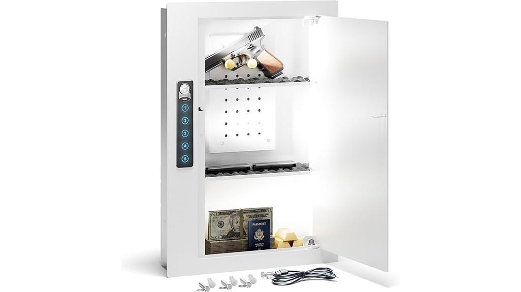 wall mounted gun storage solution
