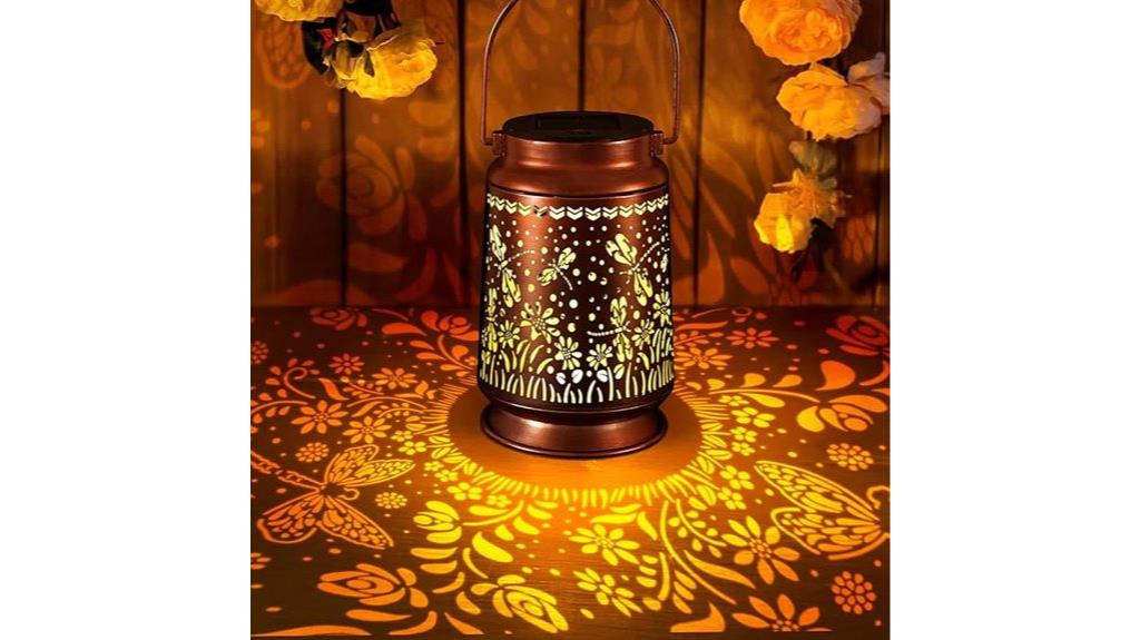 waterproof dragonfly garden lanterns