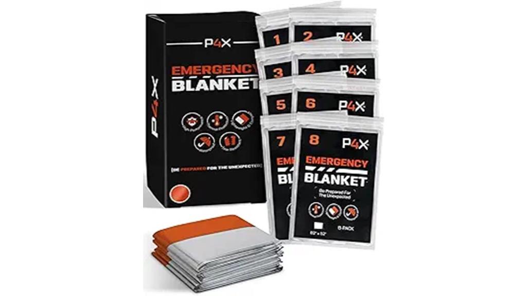 waterproof emergency mylar blankets