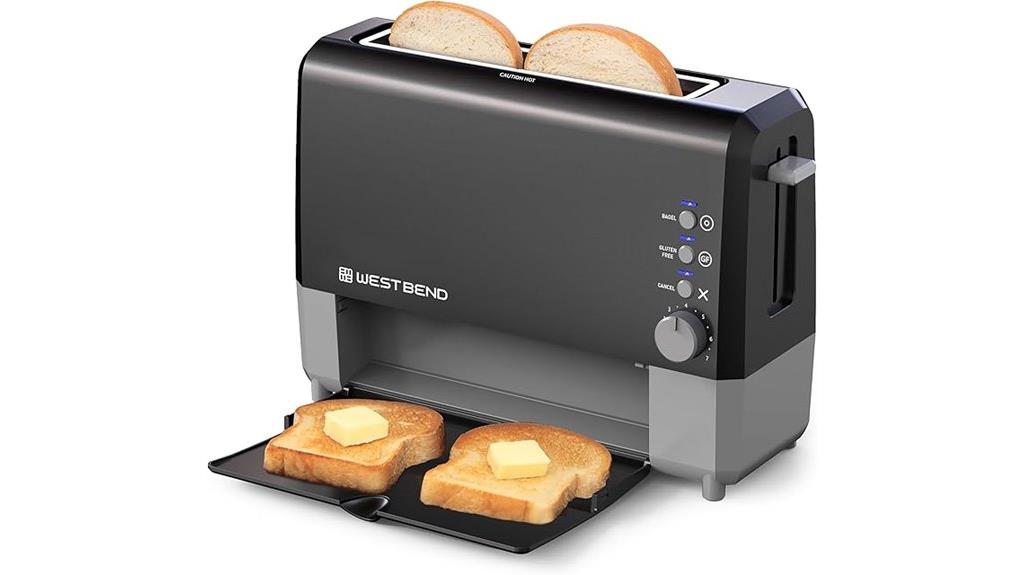west bend 2 slice toaster
