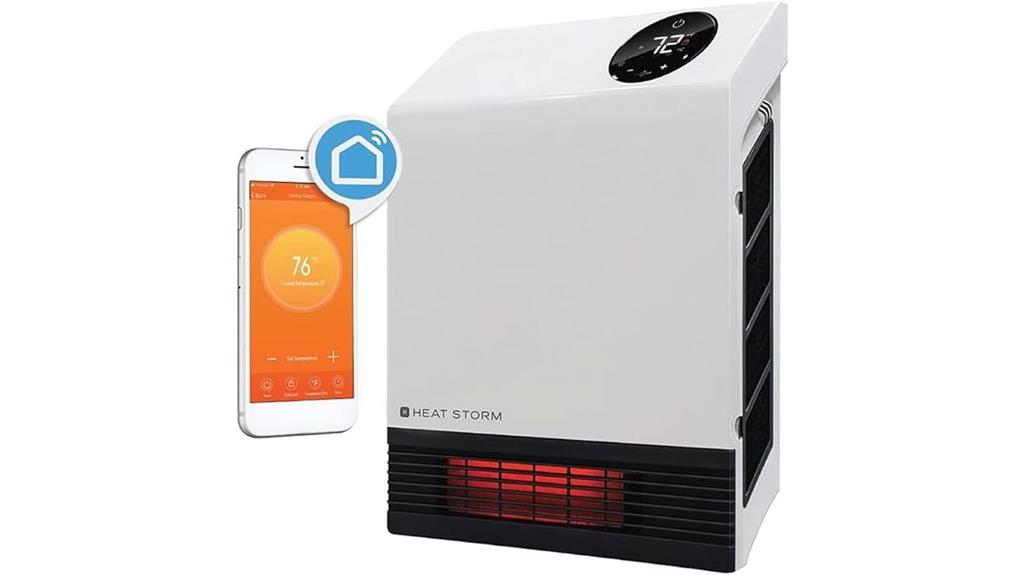 wi fi enabled infrared heater