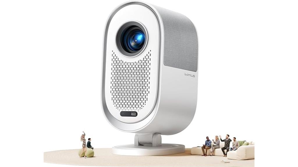 wifi6 bluetooth 1080p projector