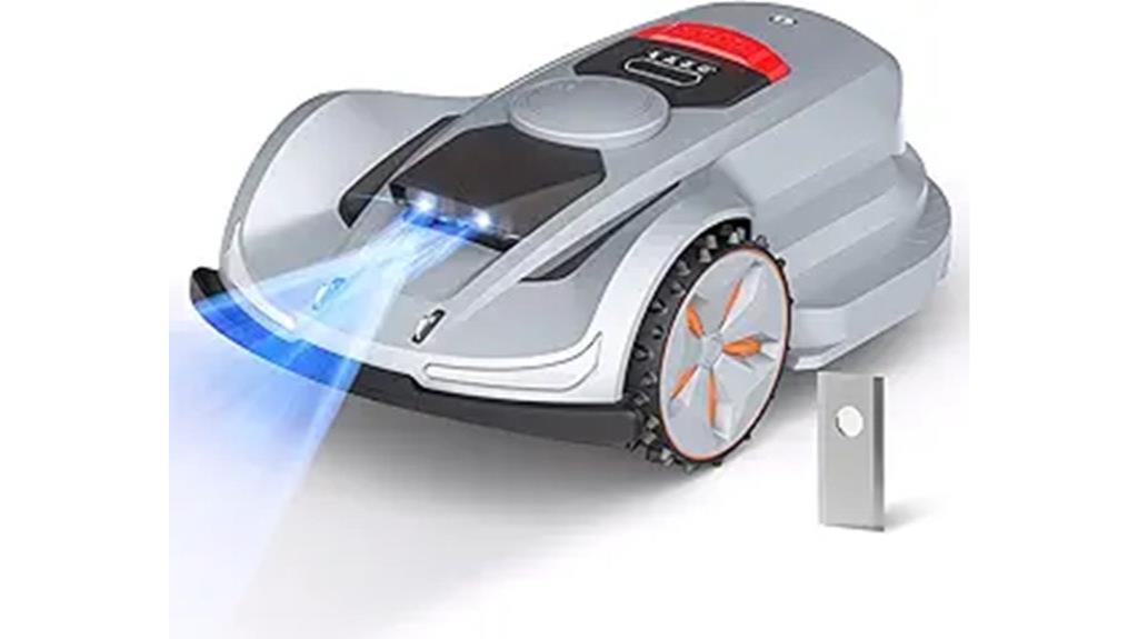 wireless robotic lawn mower
