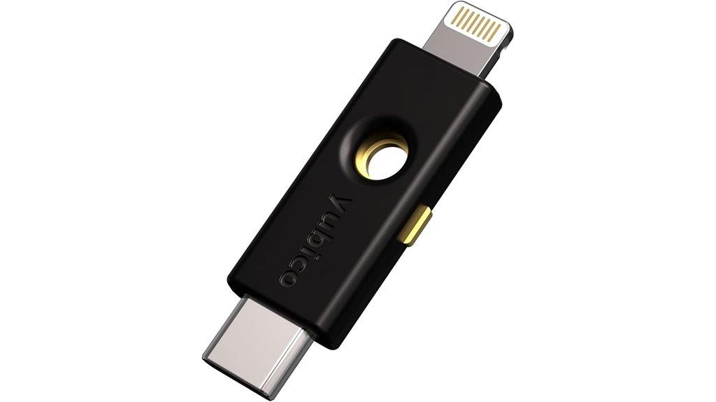 yubikey two factor authentication device