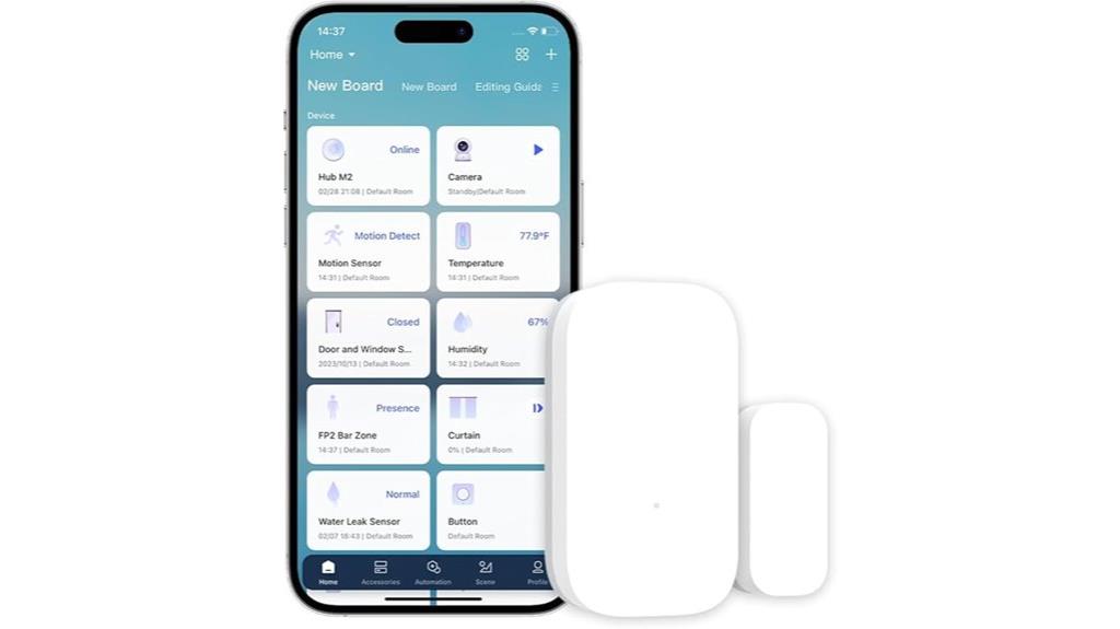 zigbee smart home sensor