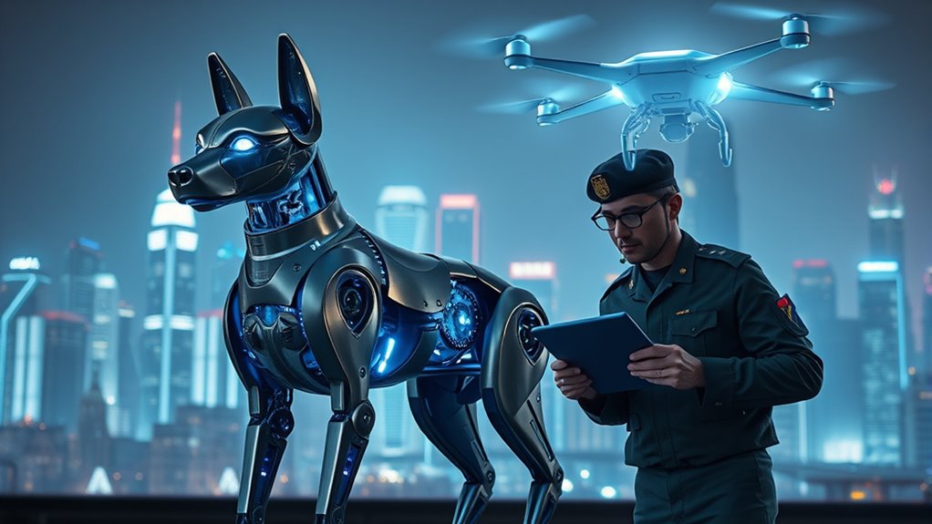 ai enhanced robotic canines