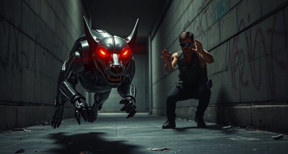 defend against robotic dogs