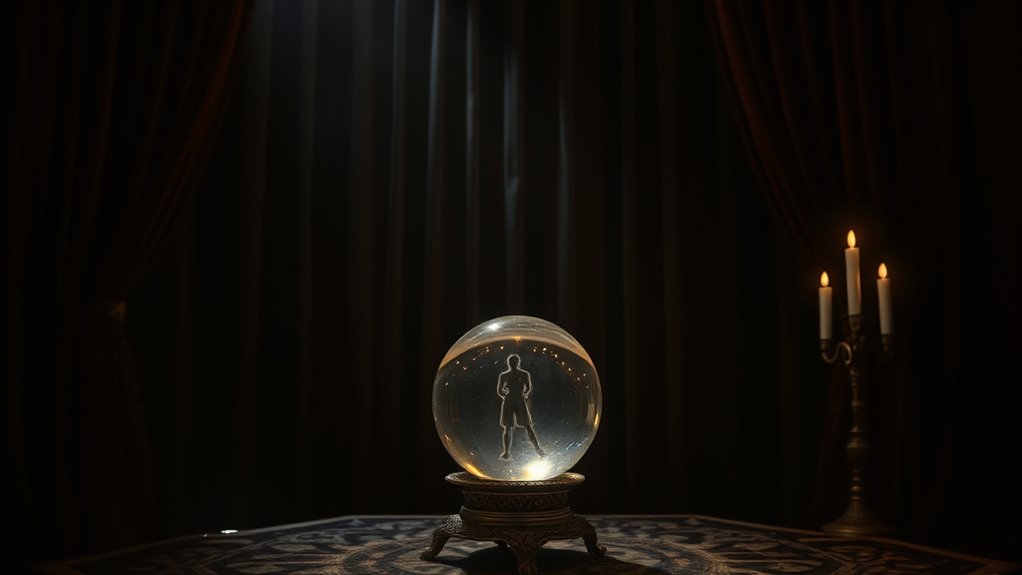 spiritualism meets crime fiction