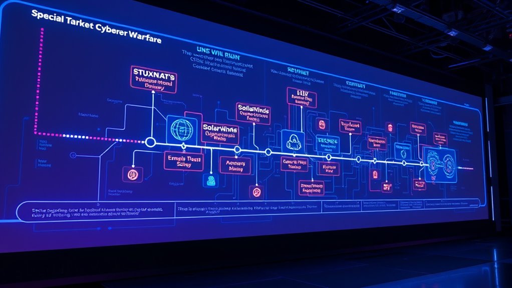 cyber attack timeline evolution