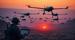 evolution of military drones