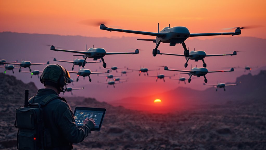evolution of military drones