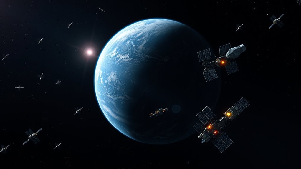 satellite security and warfare