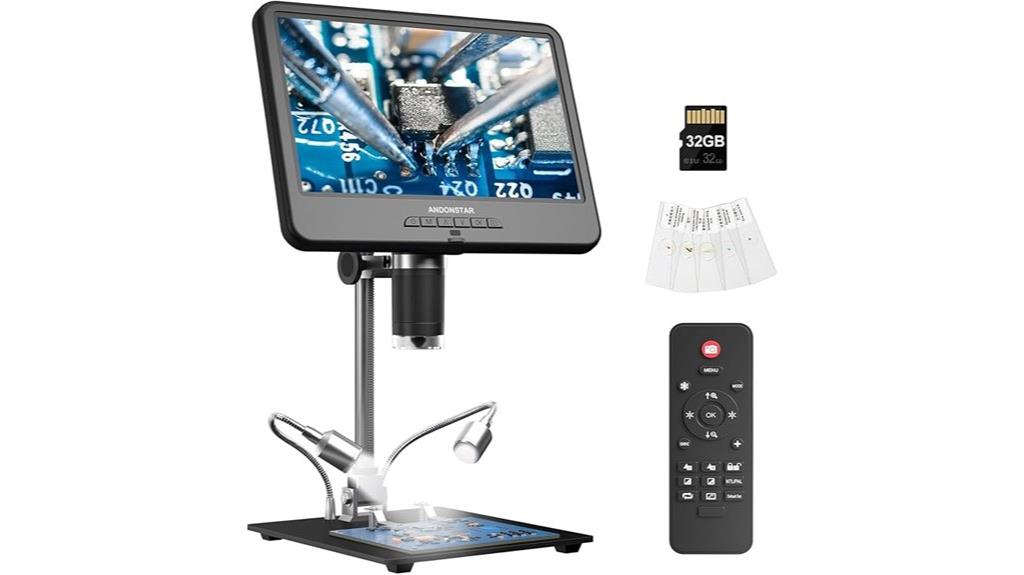 10 1 inch lcd microscope