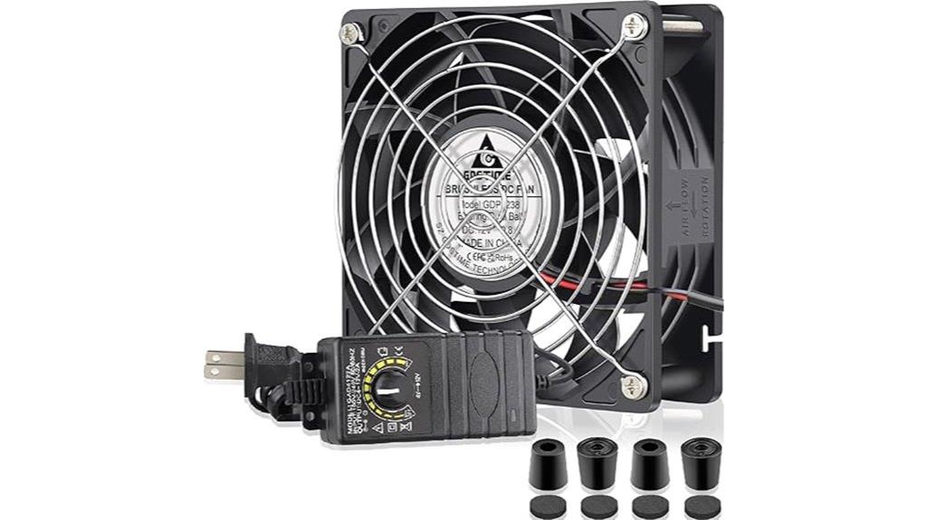 120mm variable speed fan