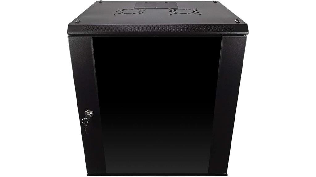 12u glass server enclosure