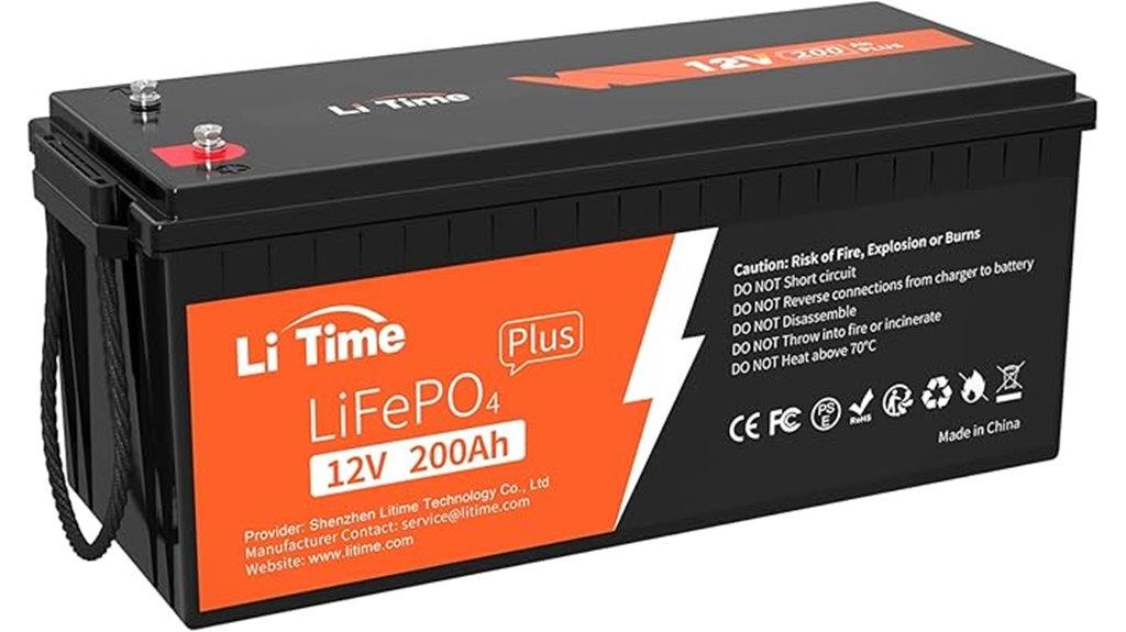 12v 200ah lithium battery