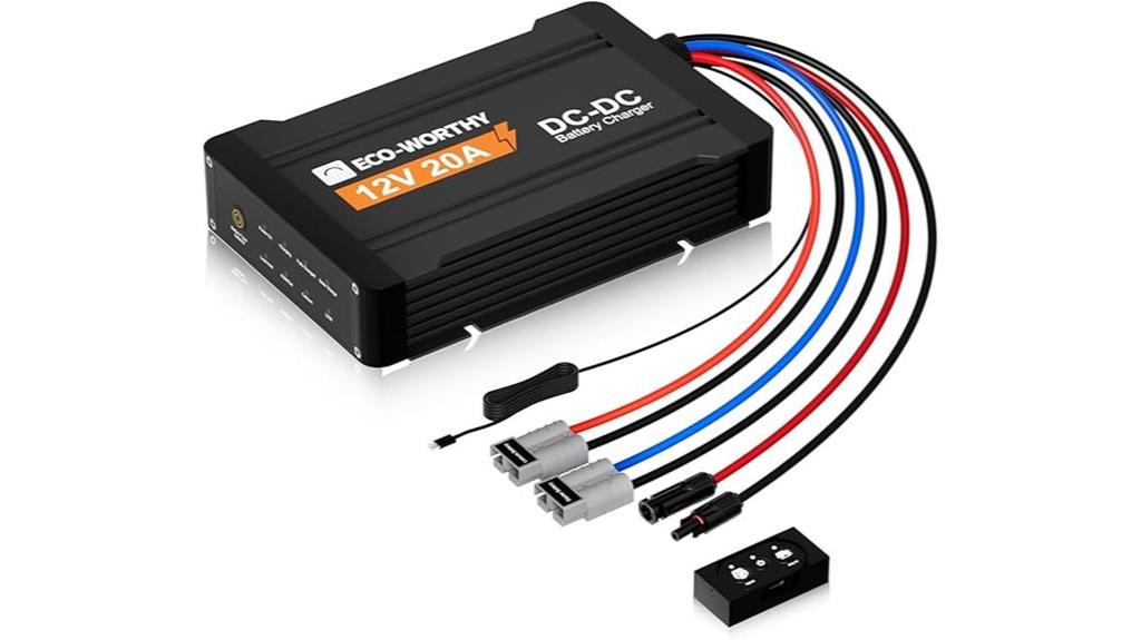 12v 20a mppt charger