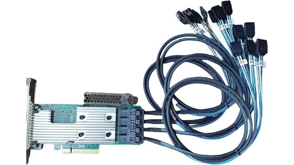 16 port sata sas card