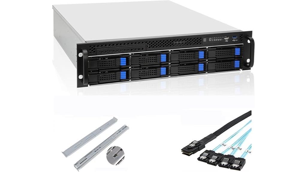 2u hot swap server rack
