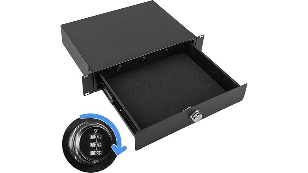 2u rack mount drawer