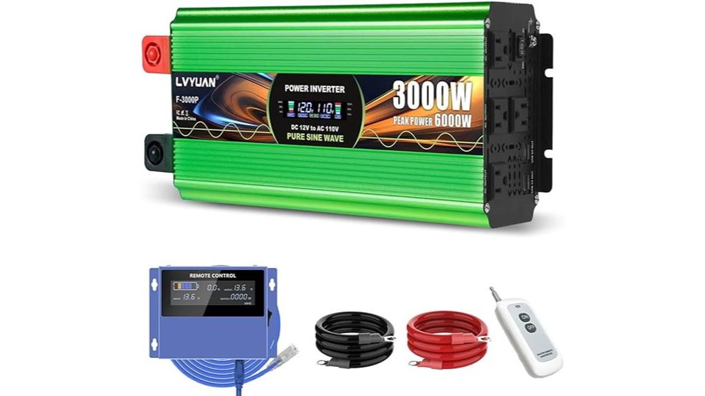 3000w pure sine wave