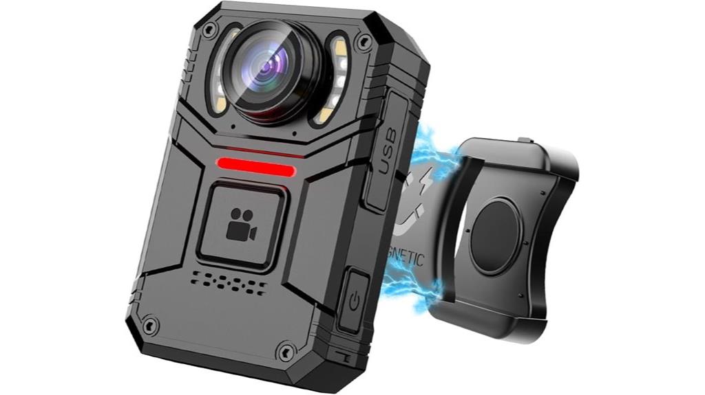 4k body camera audio