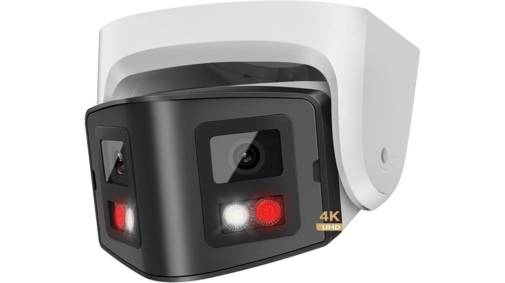 4k dual lens panoramic camera