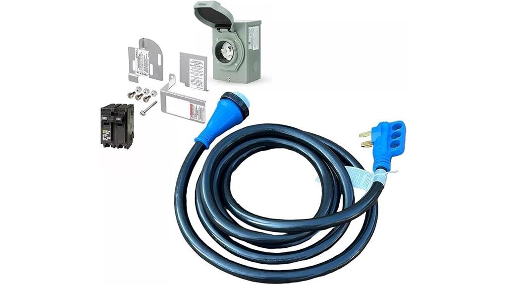 50 amp generator hook up