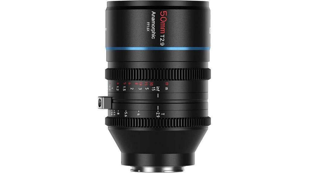 50mm t2 9 anamorphic lens