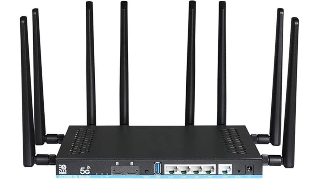 5g router with dual sim