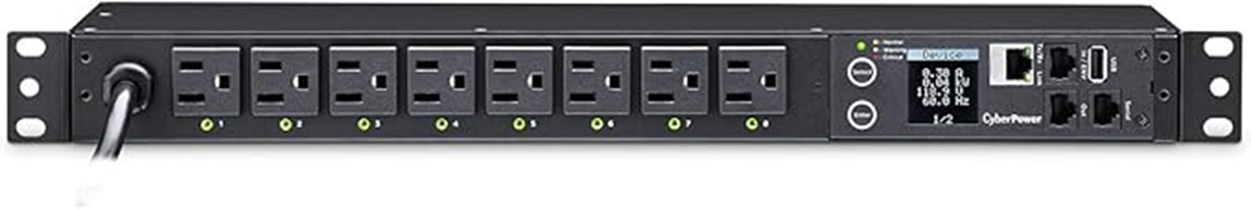 8 outlet rackmount pdu