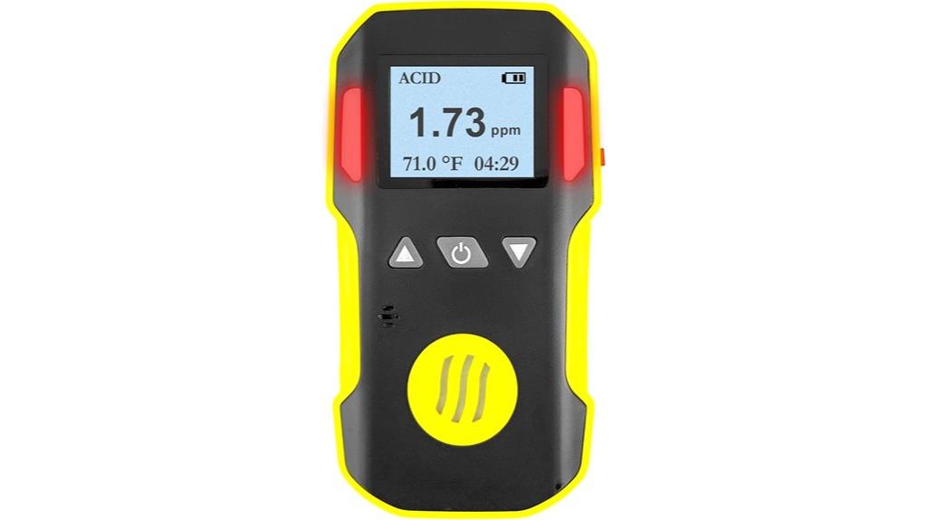 acid gas detection device