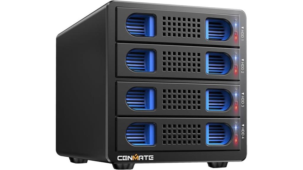aluminum 4 bay enclosure