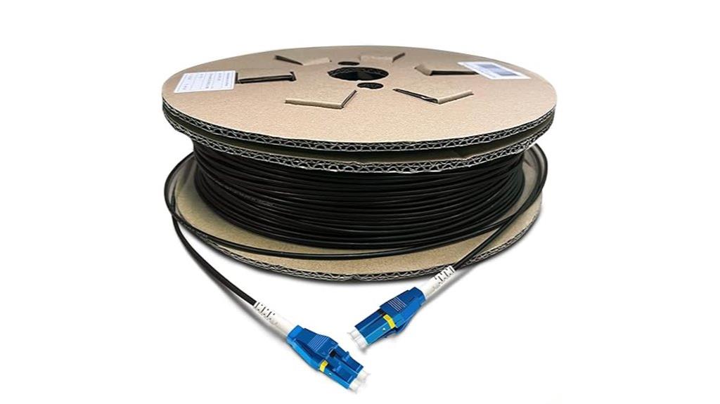 armored 100m lc fiber
