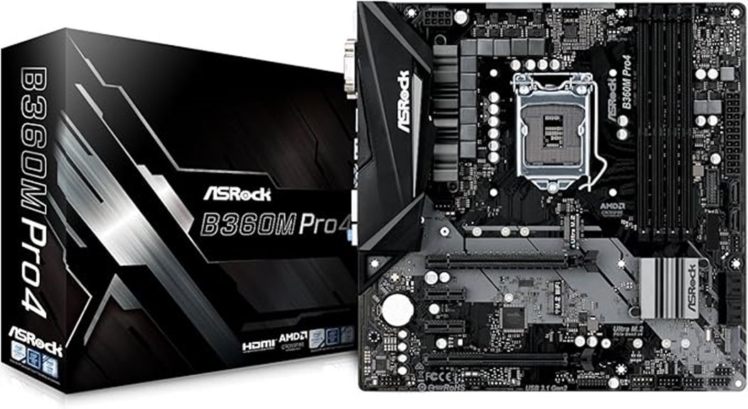asrock b360m pro4